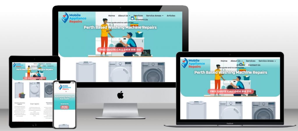 Website design for small business in Perth